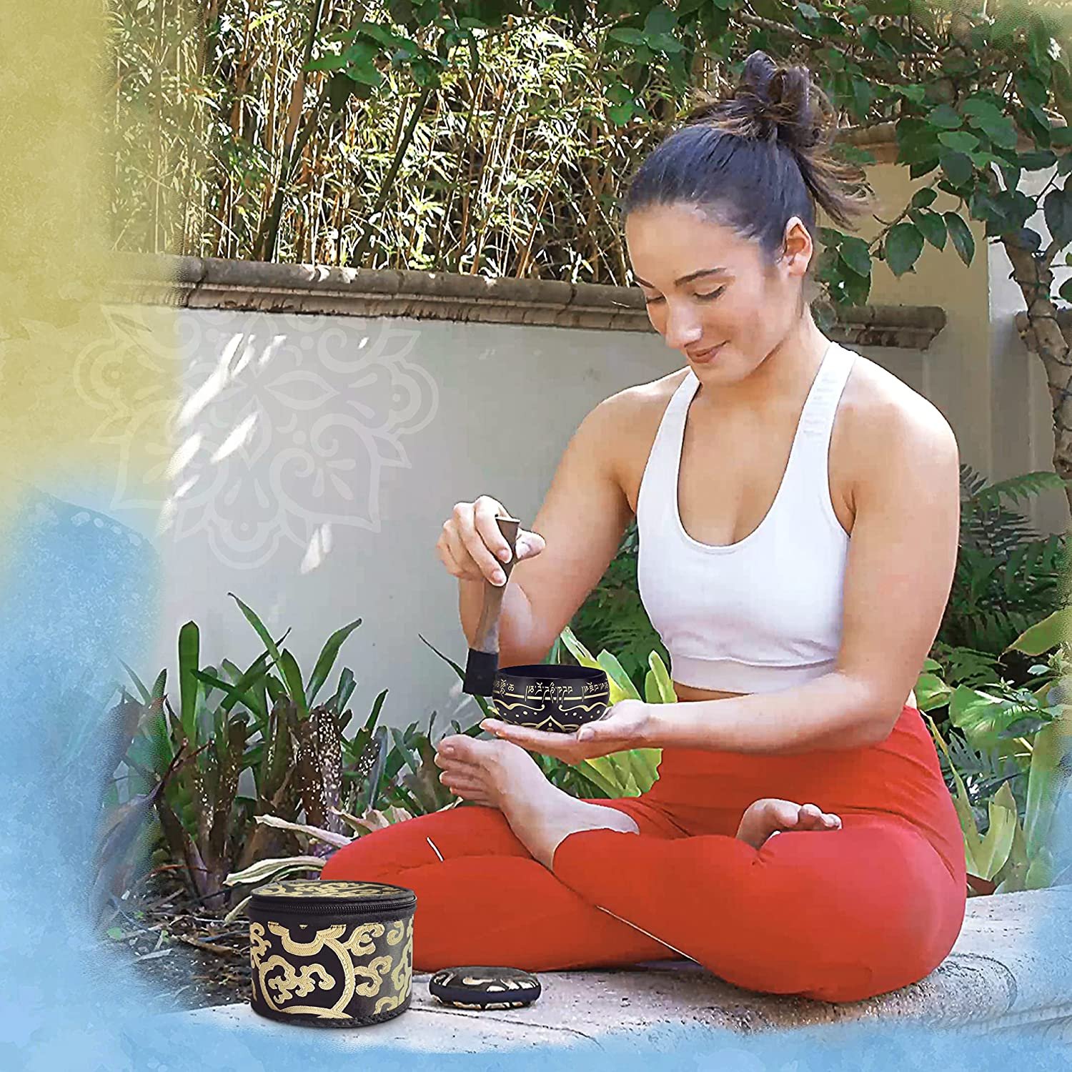 Find Inner Harmony with the Tibetan Singing Bowl Set for Meditation ASMR Examples